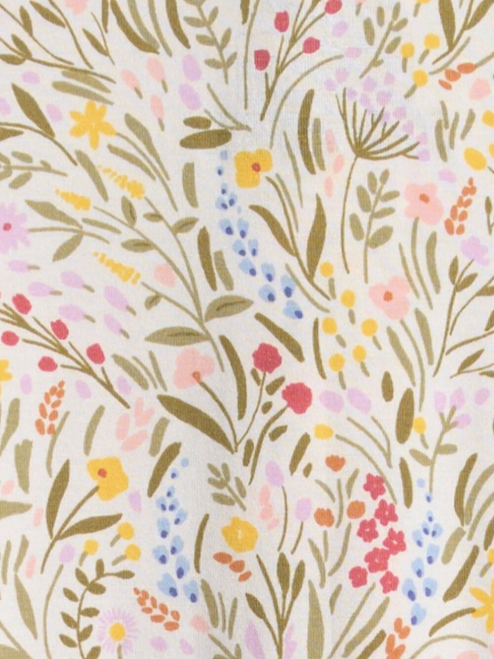 Magnetic Me Floral Footie Sleeper Baby Girls 12-18 Months - Picture 5 of 5